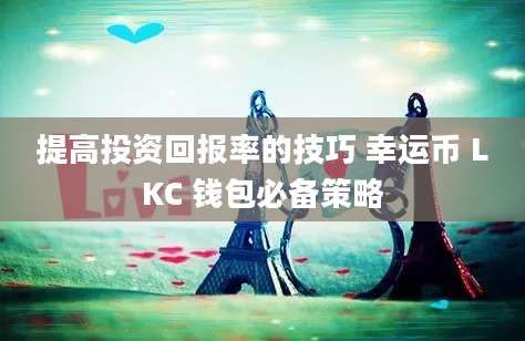 提高投资回报率的技巧 幸运币 LKC 钱包必备策略