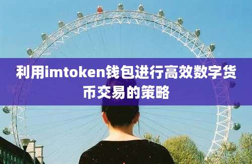 利用imtoken钱包进行高效数字货币交易的策略