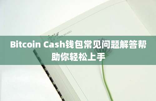 Bitcoin Cash钱包常见问题解答帮助你轻松上手