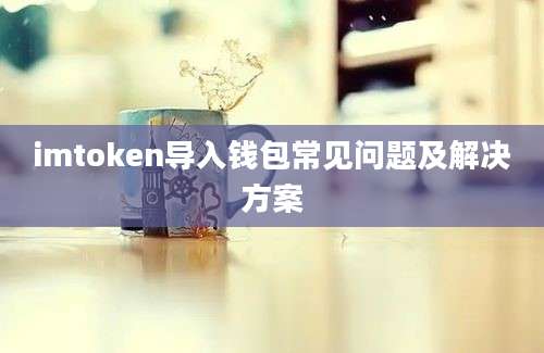 imtoken导入钱包常见问题及解决方案