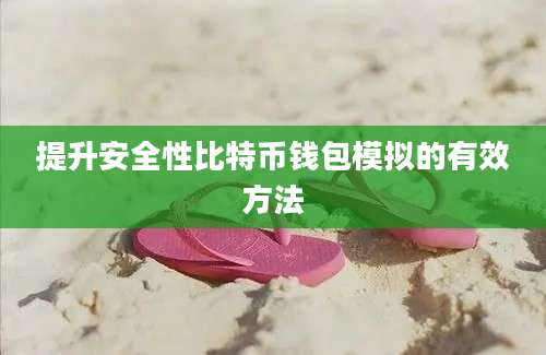 提升安全性比特币钱包模拟的有效方法