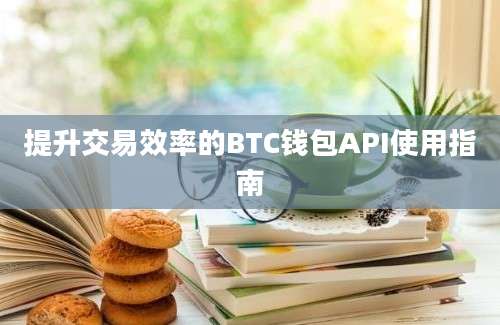 提升交易效率的BTC钱包API使用指南