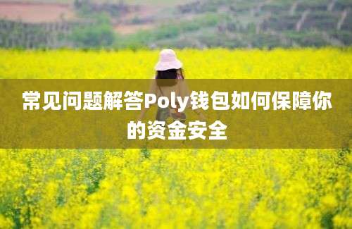 常见问题解答Poly钱包如何保障你的资金安全