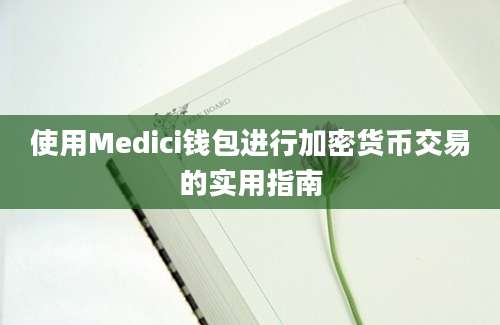 使用Medici钱包进行加密货币交易的实用指南