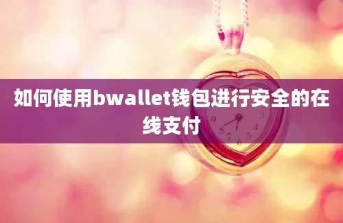 如何使用bwallet钱包进行安全的在线支付