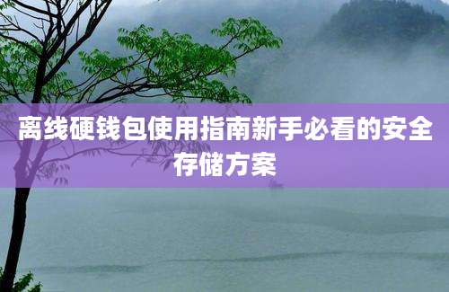 离线硬钱包使用指南新手必看的安全存储方案